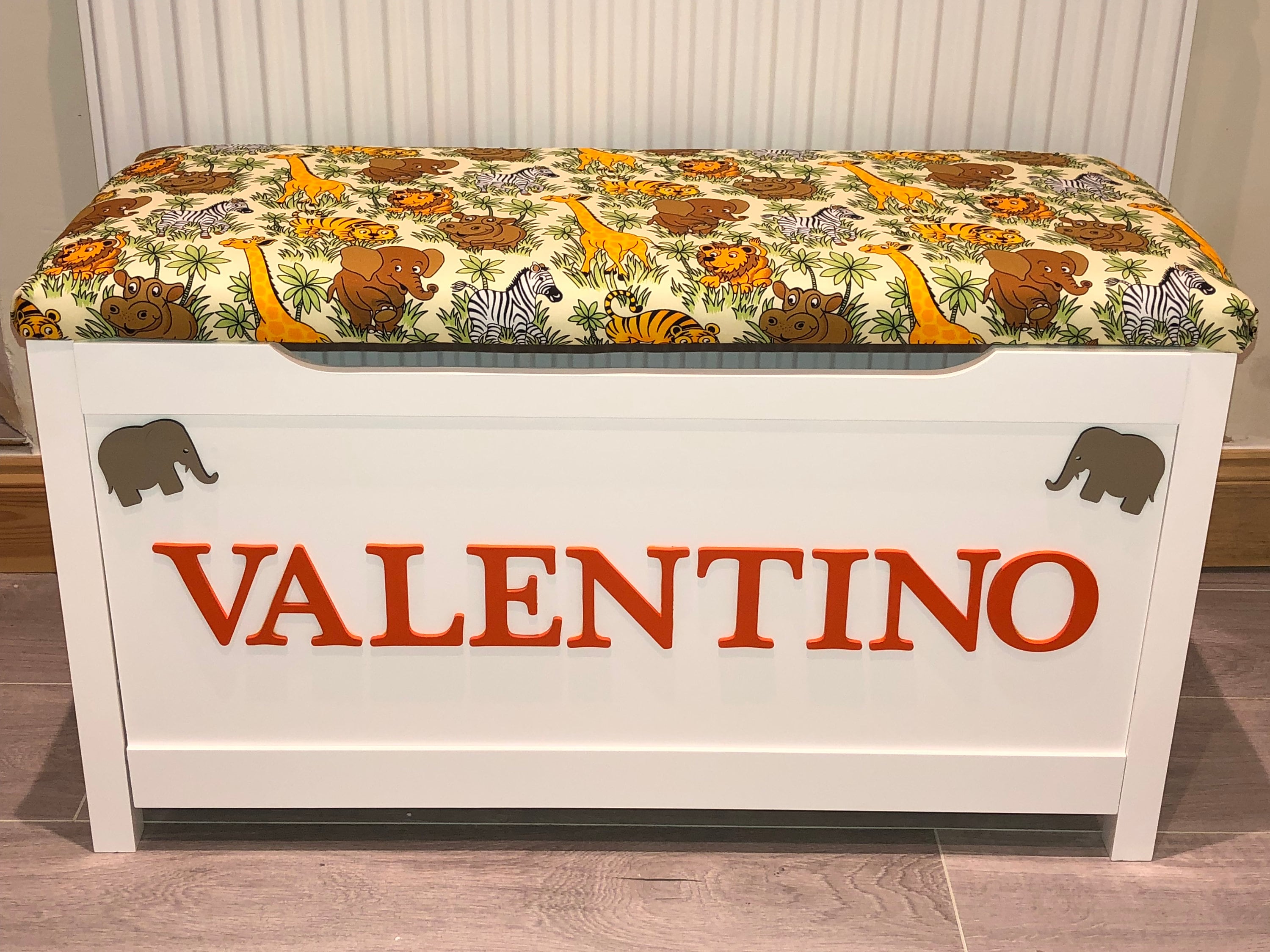 childrens storage seat box