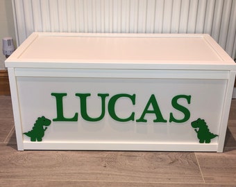 Toy box, Personalised toy box, wooden toy box, toy storageLift off top