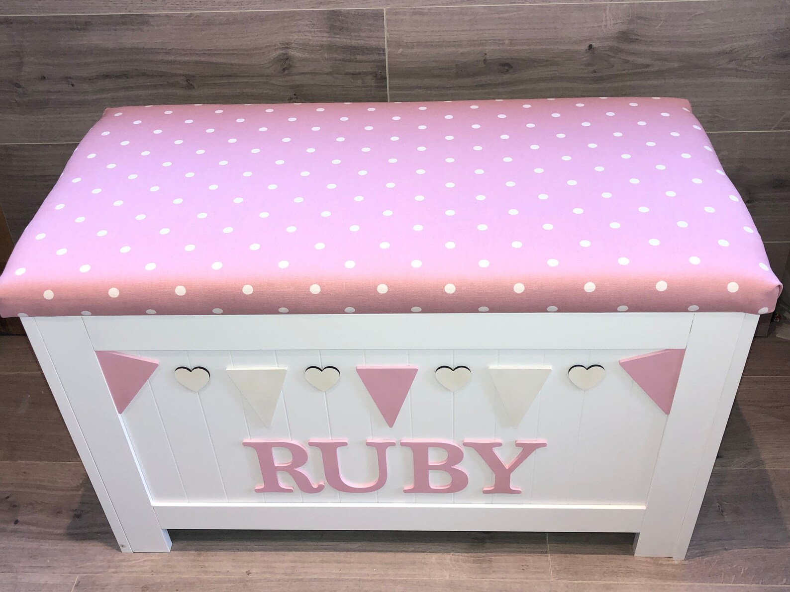 Name Toy Box Personalised Toy Box Wooden Storage box Etsy