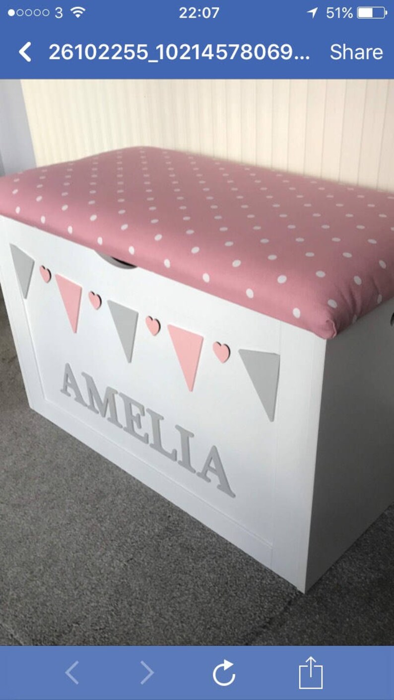 etsy personalised toy box