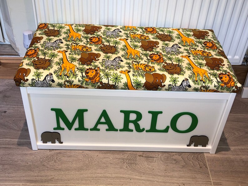 Personalised Toy Box Wooden Toy Box Name Toy Box Etsy UK