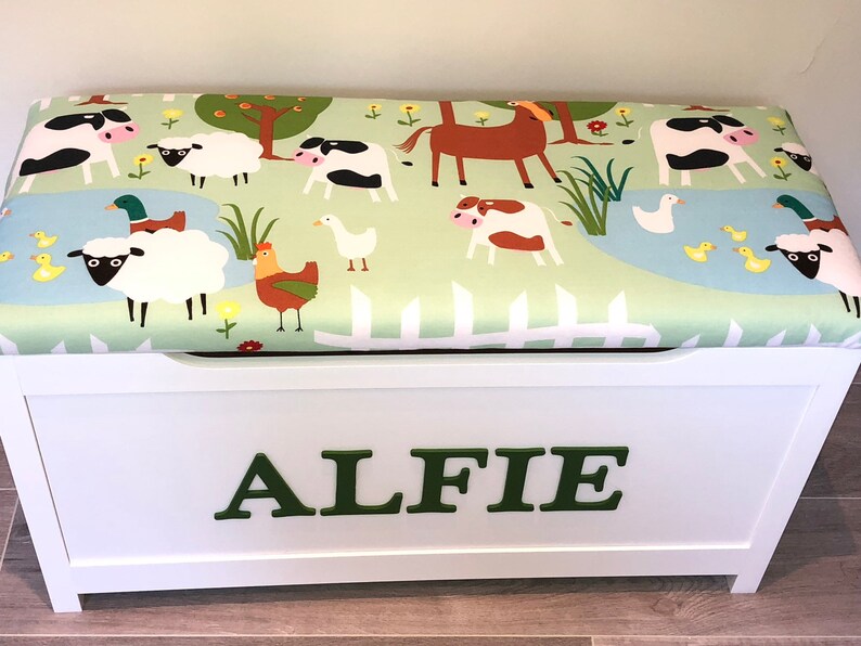 personalised baby storage box