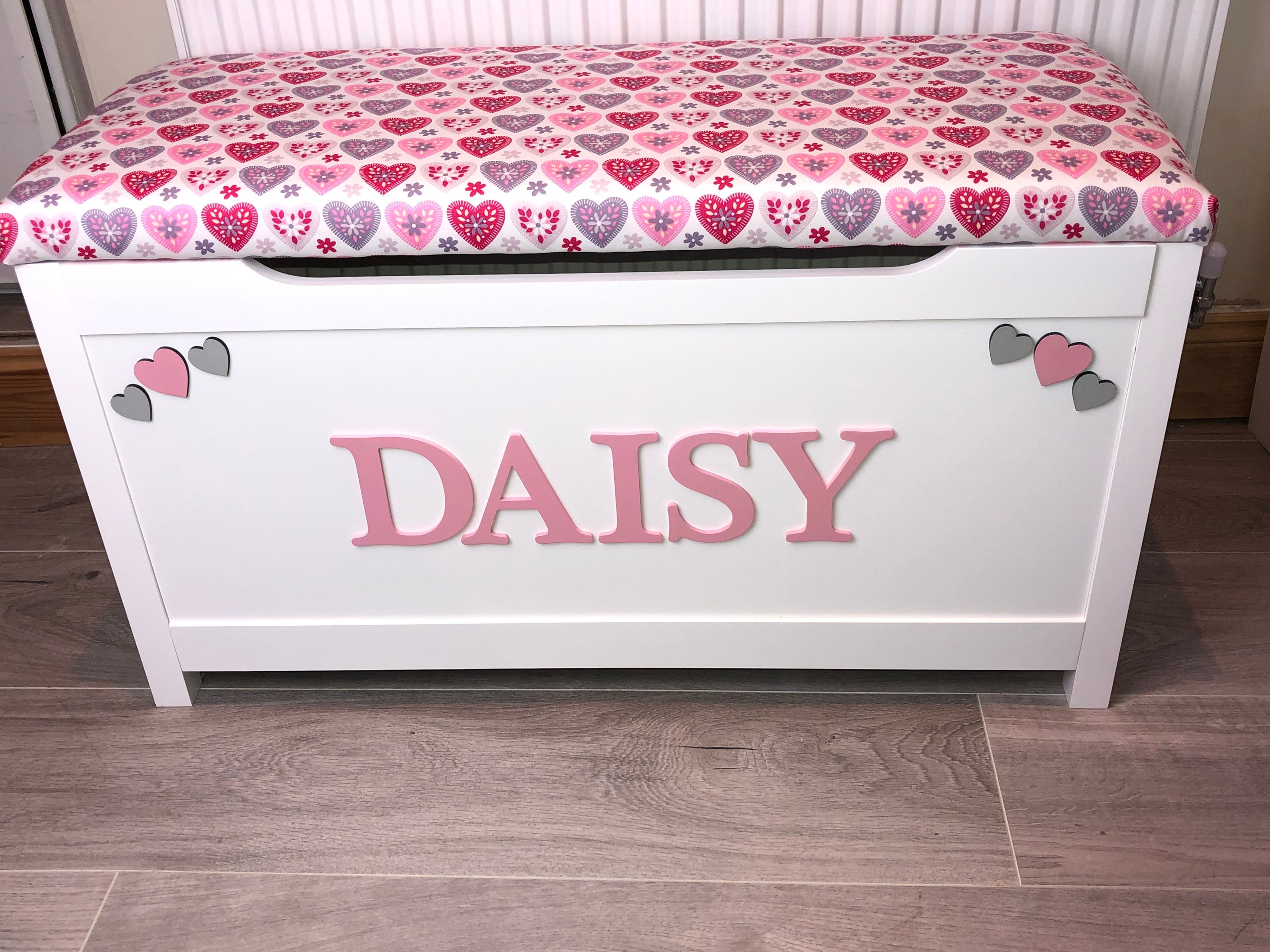 Personalised Toy Box Wooden Toy Box Name Storage Box Etsy UK
