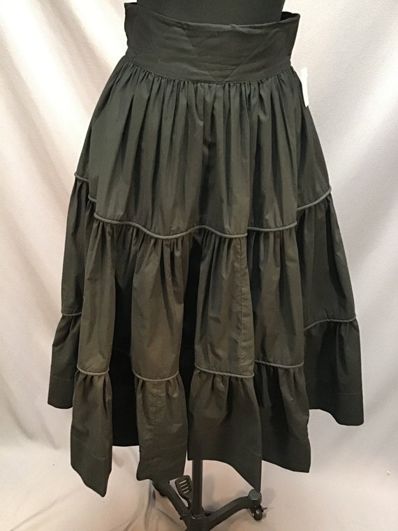 Vintage50s Evita Black Circle Skirt