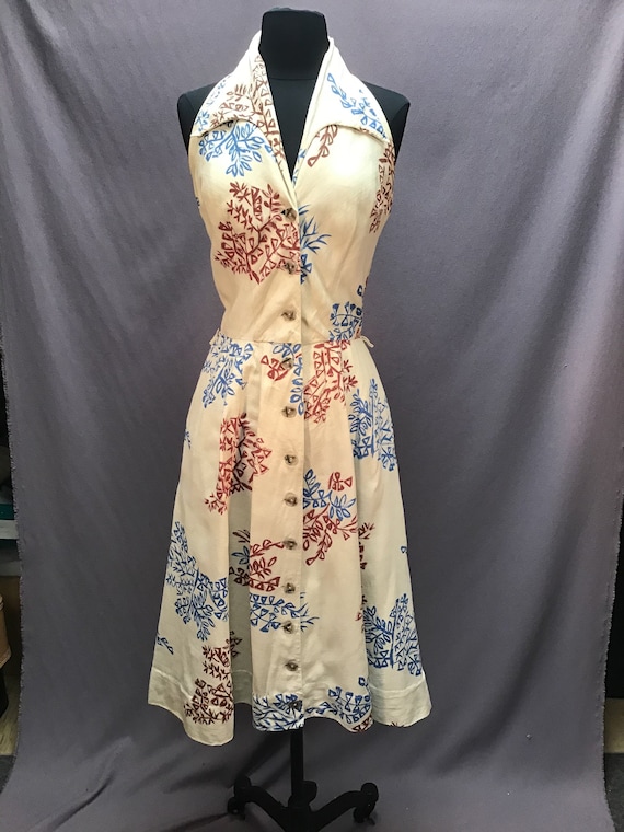 Authentic Vintage 1950s Freshy Athletic Halter Top