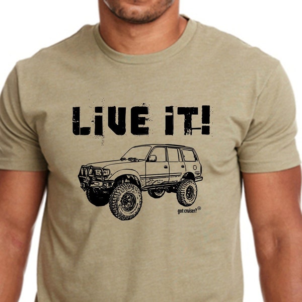 LIVE IT! w/ Land Cruiser FJ80 image Item# GCWLIVEIT80ZH