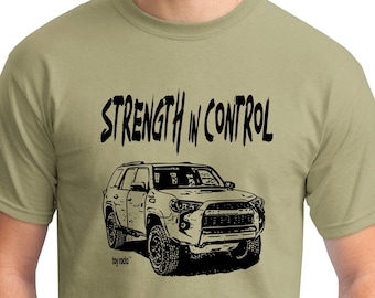 Strength In Control with Toyota 4Runner 4x4 Image design ITEM# TRSTRENGTHINCONTROL4RN13