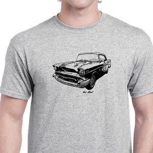 1957 Chevrolet Bel-Air 4-dörrars hardtop Bilddesign Artikelnummer TF195CBA4DHTIO