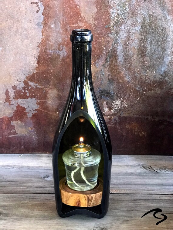 Etsy Wine Bottle Art