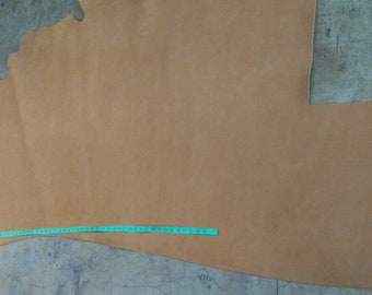 Deerskin Mottled distressed brown with nice reverse leather side 8 Sq.Ft 2 oz