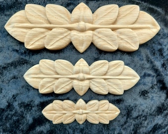 Solid Oak Carved Centre Piece Furniture Decor Fireplace Decor Mantel Decor Cupboard Decor Wall Decoration Wood Carving
