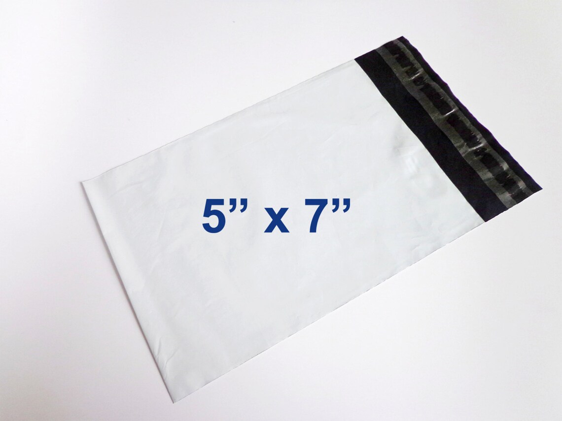 Pack of 100 5 X 7 Poly Mailers Envelopes Self Etsy