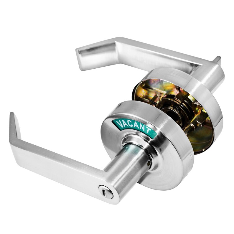 Indicator Lock Satin Chrome for the Public Restroom With in Use or