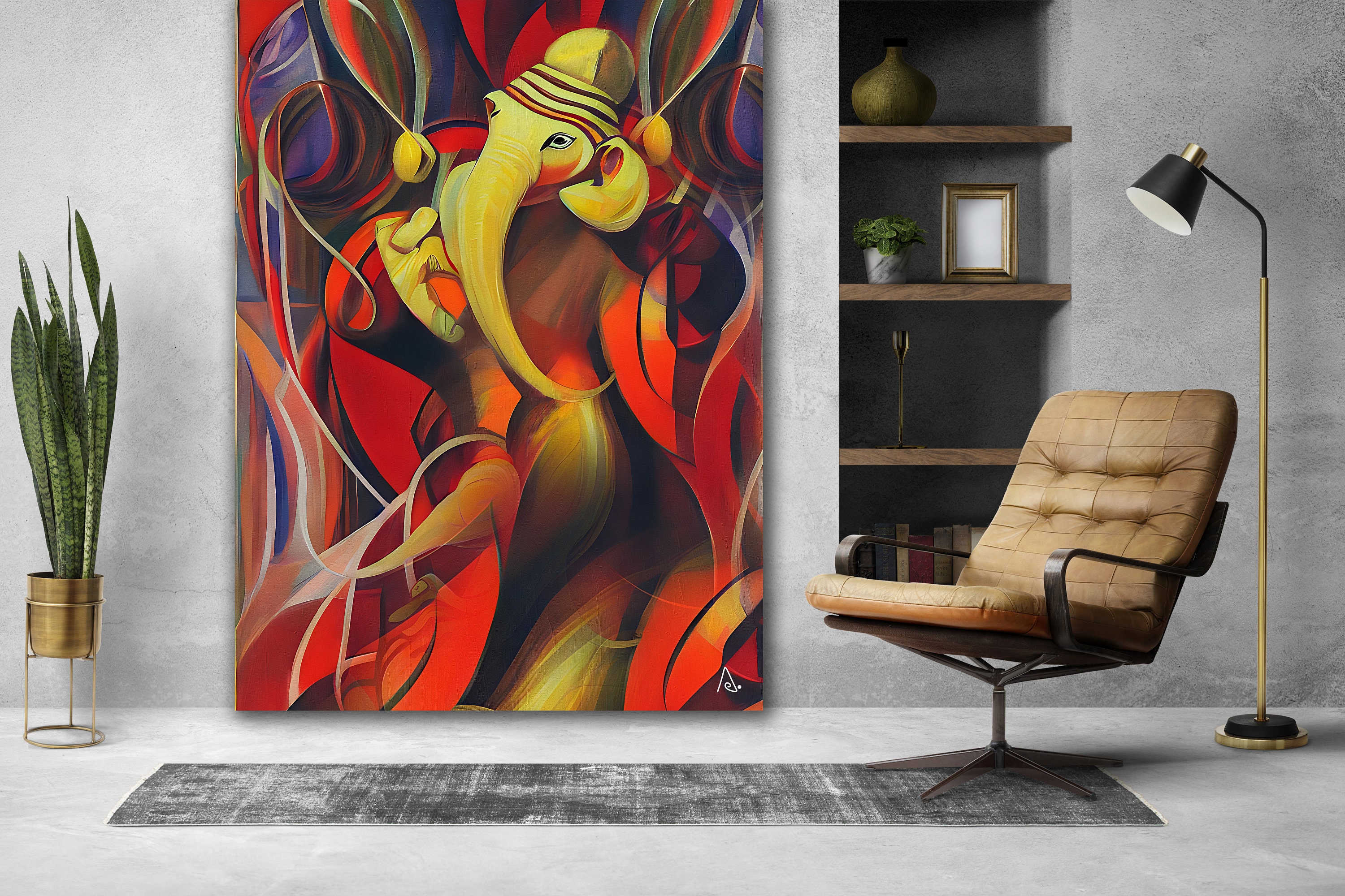 Modern Ganesha Paintings for Sale  Fine Art America