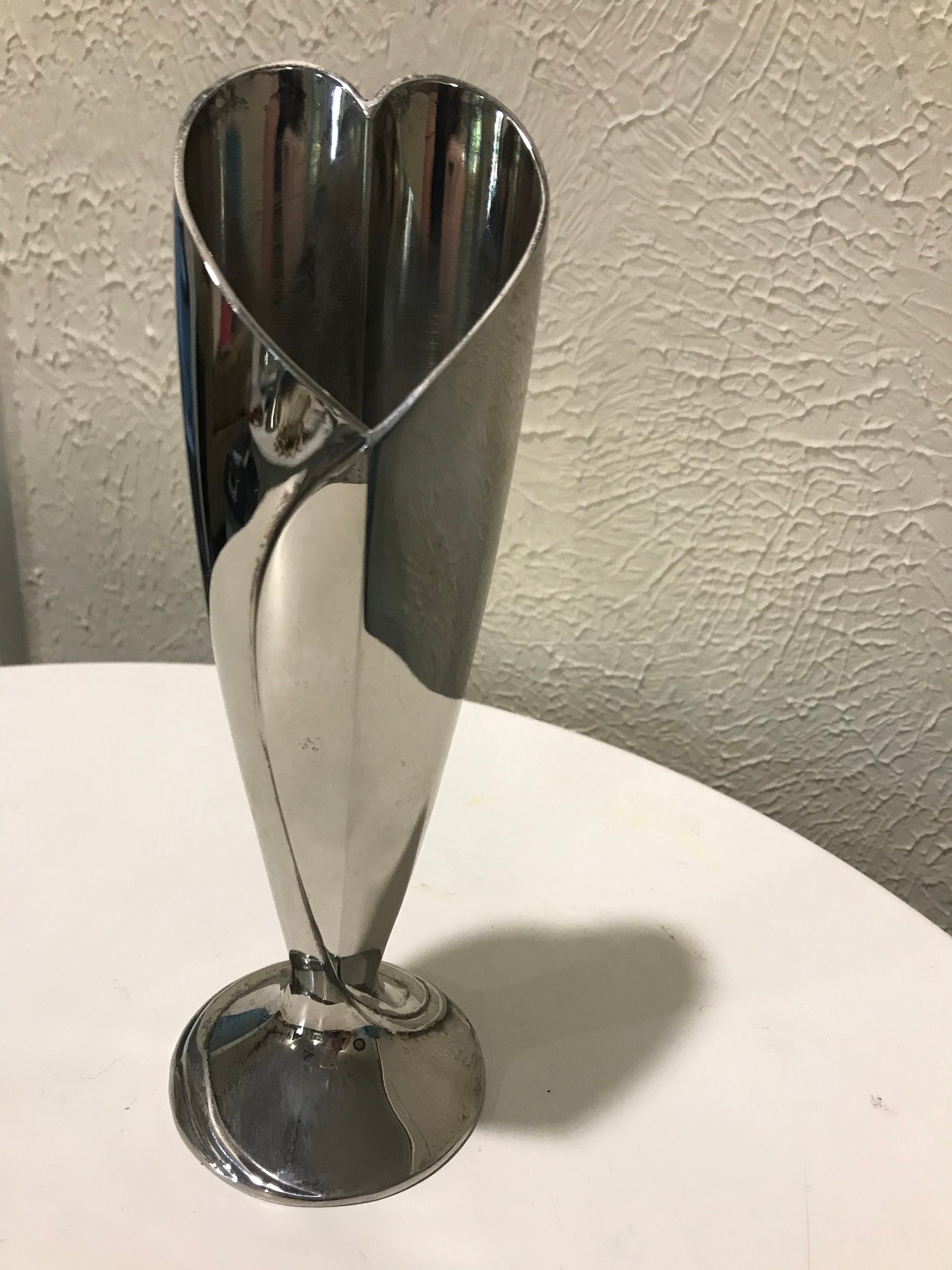 Silver plated bud vase. International Silver Co Etsy