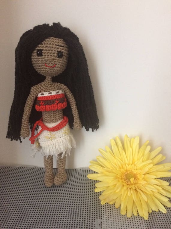 crochet moana doll