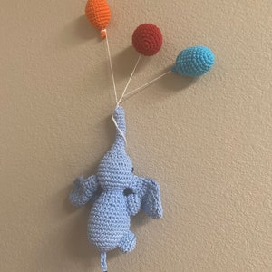 Elephant with balloons