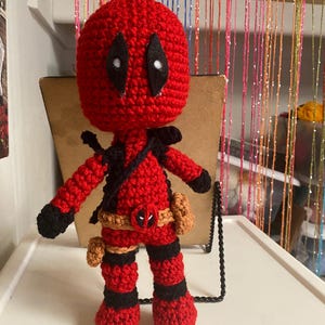 Amigurumi inspired Deadpool
