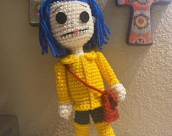 Amigurumi inspired Coraline