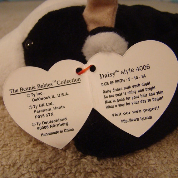 daisy beanie baby