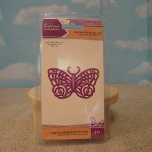 Crafter's Companion - Mariposa Ornamentada Troquel de Metal Decorativo