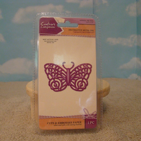 Crafter's Companion - Ornate Butterfly Decorative Metal Die