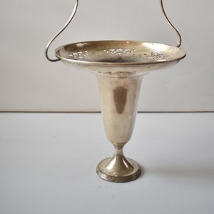 Vintage Victorian style tall vase, Victorian style vase, vase romantic decor