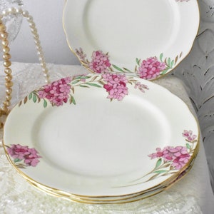 Set of 4  China  Embassy Ware 4 dessert / salad plates #0606T
