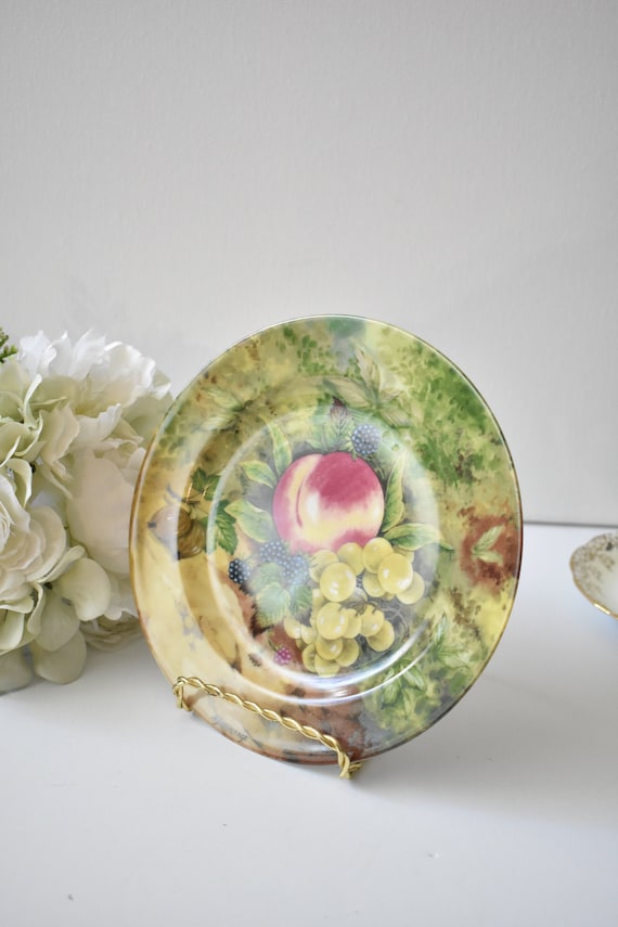ロシャール リモージュ（Limoges）AJ ヘリテージ 静物画 フルーツ皿3枚 ヴィンテージ ロシャール リモージュ フランス、フルーツ 静物画