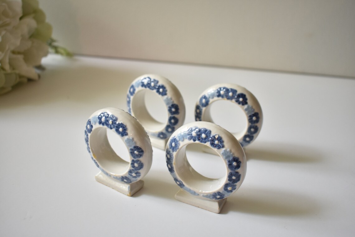 Ceramic Napkin Holder Napkin Ring Wedding Napkin Rings Etsy UK
