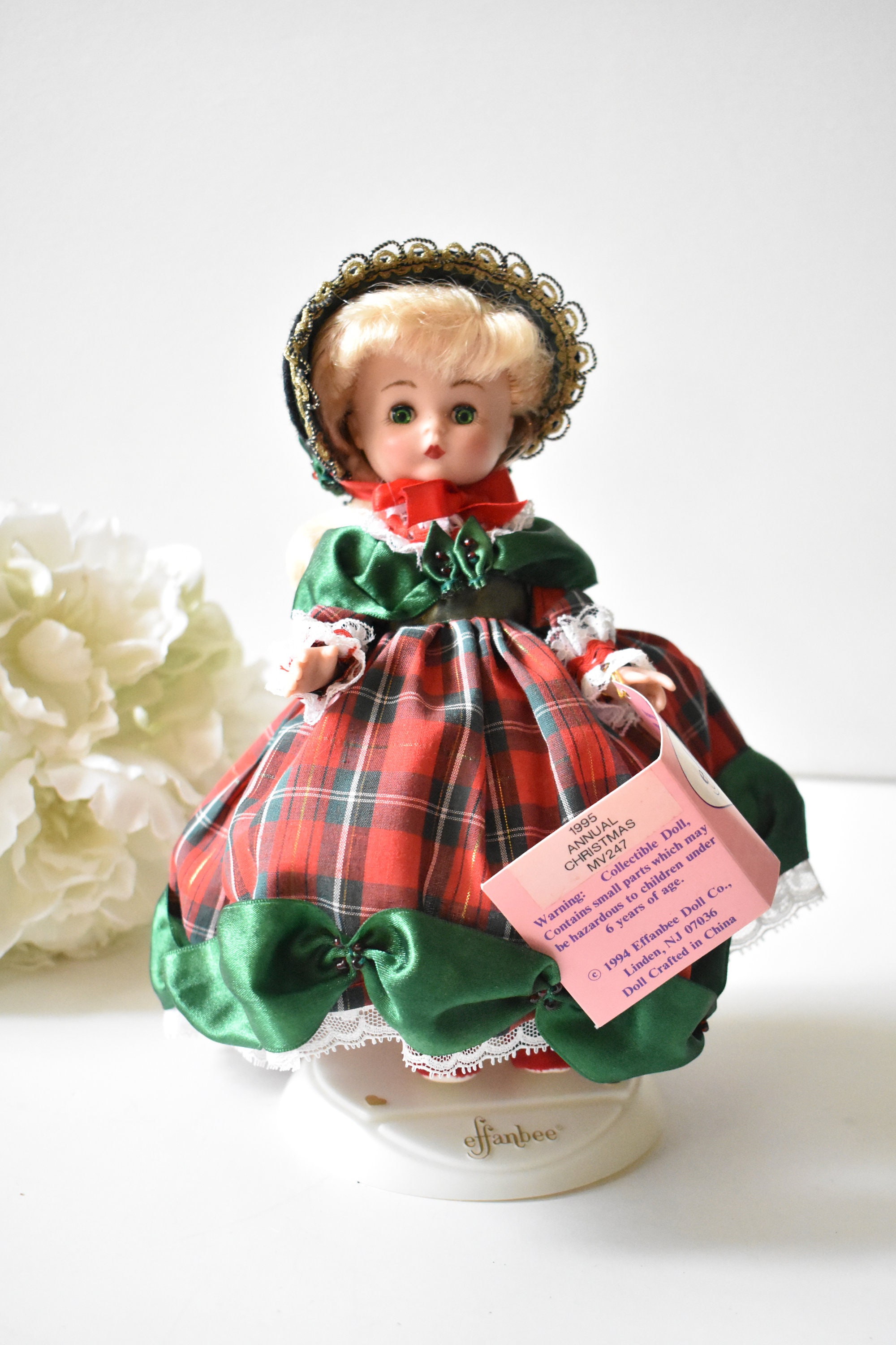 Effanbee Vintage Christmas Doll 1995 Rare Amazing. Condition is New. - Etsy  Israel