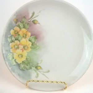 Vintage Furstenberg Porcelain Decorative Plate sign by artist  #06012018