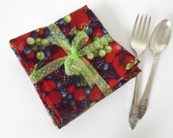 Organic Napkins, Eco Friendly Cloth Napkins Set of 4, Table Napkins, Cocktail napkins, Snack Napkin, Lunchbox Napkins, dessrt lunch napkins