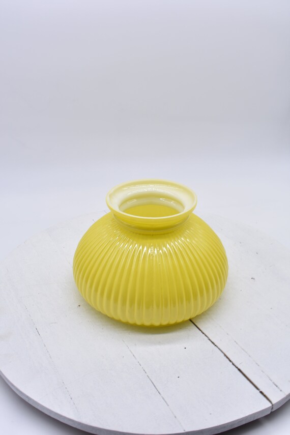 Yellow glass light shade deals