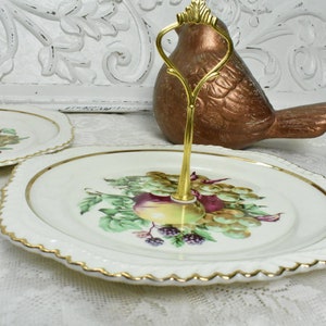 Lovely single Tier Cake/Cupcake Stand. Tiered Cake Stand. Tea party, Vintage Cake Stand - Jewelry Stand, Cupcake Stand, High Tea Party