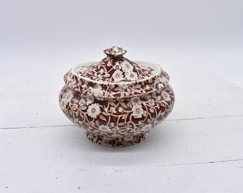 Cukierniczka Crown Staffordshire Calico Vintage Calico