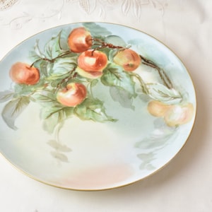 Antique Limoges France Plate, Wedding Table, decorative plate, sign by artist, Painted by CMC Limoges, France, Collectible - ca. 1890 - 1914