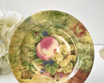 ロシャール リモージュ（Limoges）AJ ヘリテージ 静物画 フルーツ皿3枚 ヴィンテージ ロシャール リモージュ フランス、フルーツ 静物画