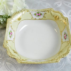 Vintage Hand Painted Nippon bowl #0136