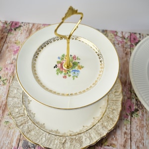Cake Stand Server 2 Tiered Server Pastry Stand Cupcake Stand Server Holder, Beach Wedding. Cupcake Stand, High Tea Party.