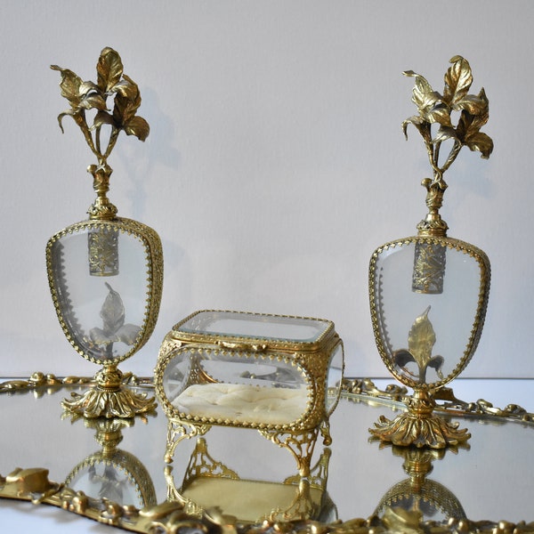 Vanity Dresser Set Etsy