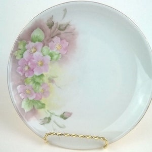Vintage Furstenberg Porcelain Decorative Plate sign by artist  #06012018