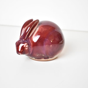 Easter Bunny, Easter Decoration, Ceramic bunny rabbit figurine 3 1/2&quot;, #112920
