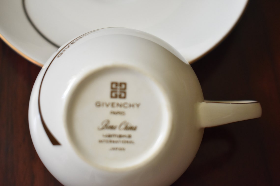 Stunning GIVENCHY COFFEE Cup TEA Cup With Saucer 08162019G Etsy