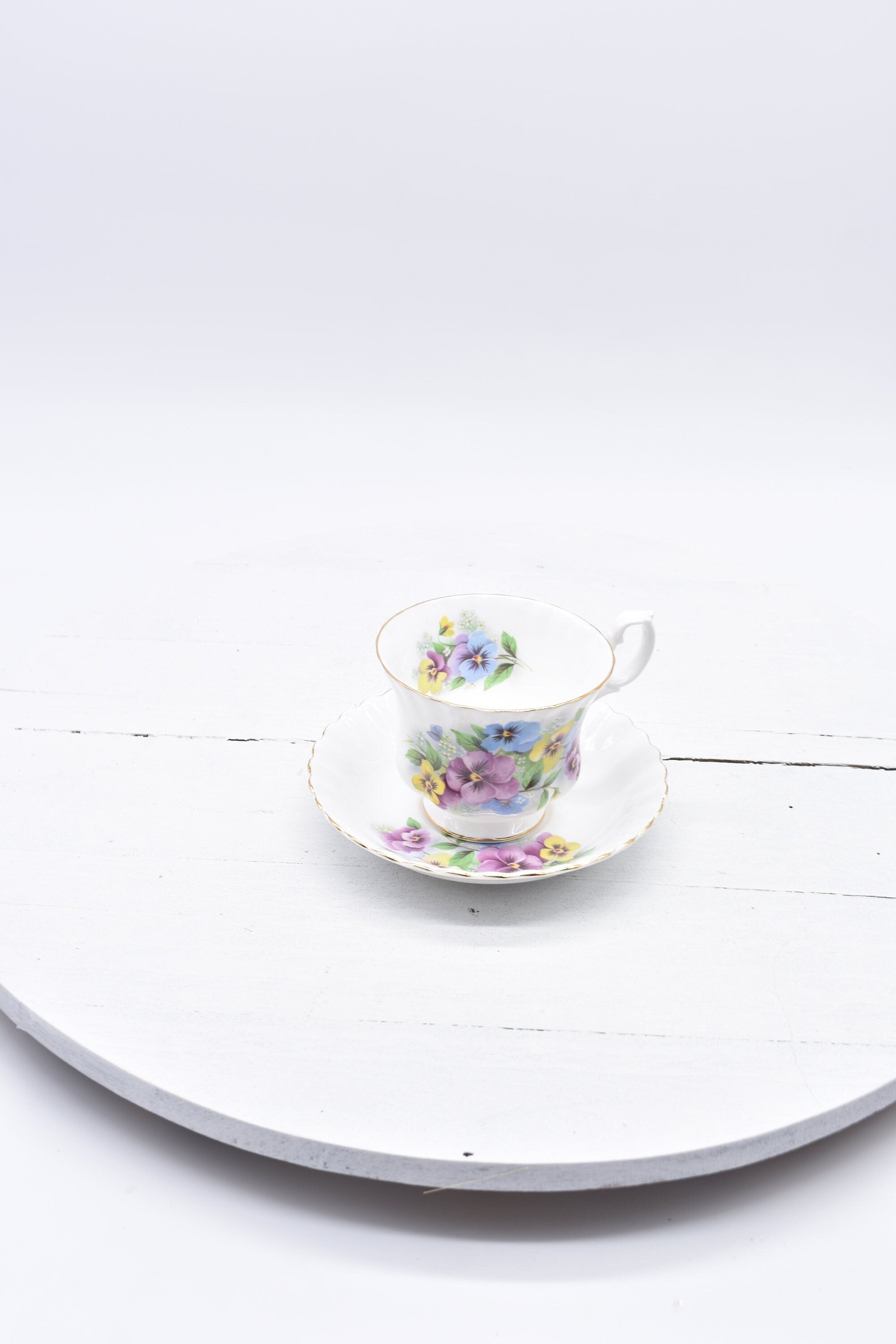 ロイヤルアルバート フラワーカップ＆ソーサー、#042623 - Etsy 日本
