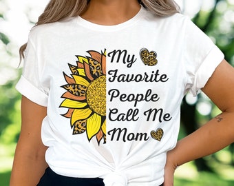Sunflower Mom T-Shirt, Mother's Day Shirt, Sunflower Lover T-Shirt, Gardener Mom Shirt, Gift for Mom, Flower Mom Shirt, Sunflower Mama Shirt