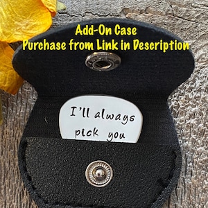 ADD-ON Guitar Pick Case - Add to Any Guitar Pick Order - NOT Sold Separately