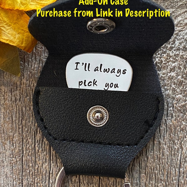 ADD-ON Guitar Pick Case - Add to Any Guitar Pick Order - NOT Sold Separately