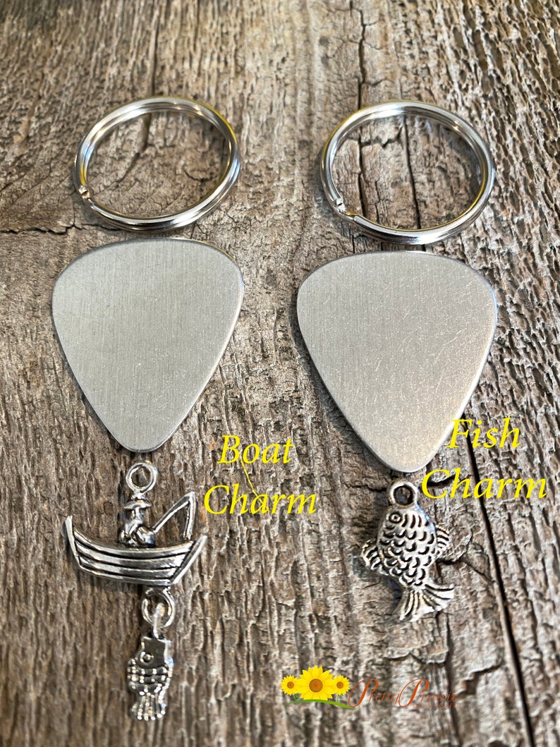 Daddy's Fishing Buddy Lure, Custom Fishing Hook, Father's Day Gift, New Dad Present, Baby Reveal, Angler Gift, Hand Stamped Fishing Lure image 6