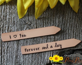Forever and a Day Collar Stays, Men's Gift, Anniversary Gift for Husband, Custom Collar Stays, Husband Birthday Present, Gift for Boyfriend